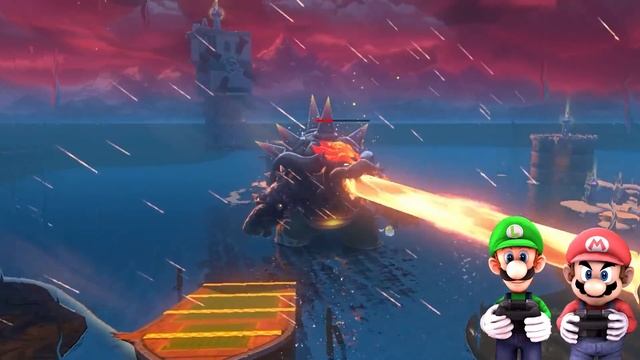 Mario & Luigi Play Bowser's Fury Part 5 - THE FINAL BATTLE!? (Super Mario 3D World) ENDING смотреть онлайн