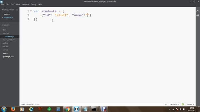 How Data Models can be created in Node.js смотреть онлайн