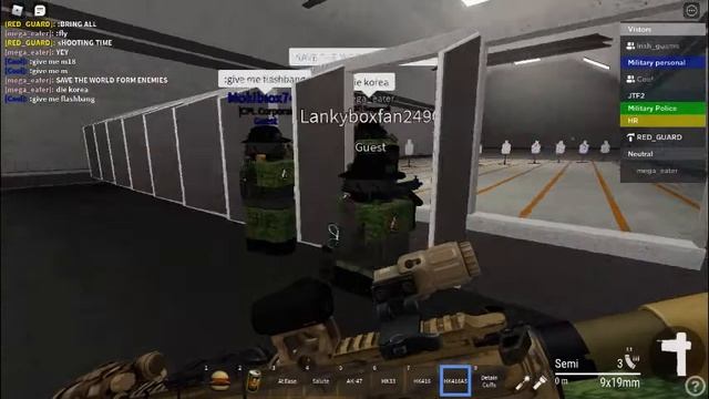 (Roblox) Russian Soldiers at Gun range. смотреть онлайн