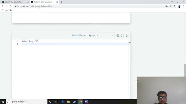 IF ELSE IN HACKERANK || USING PYTHON смотреть онлайн