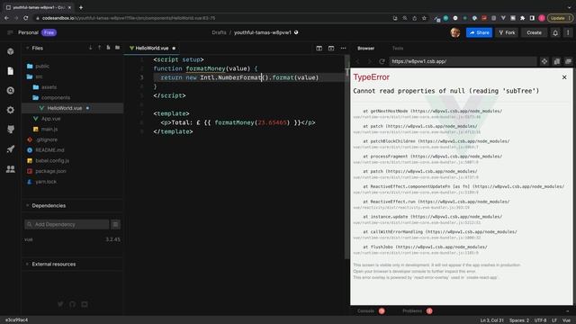 Vue 3 Global Currency Filter смотреть онлайн