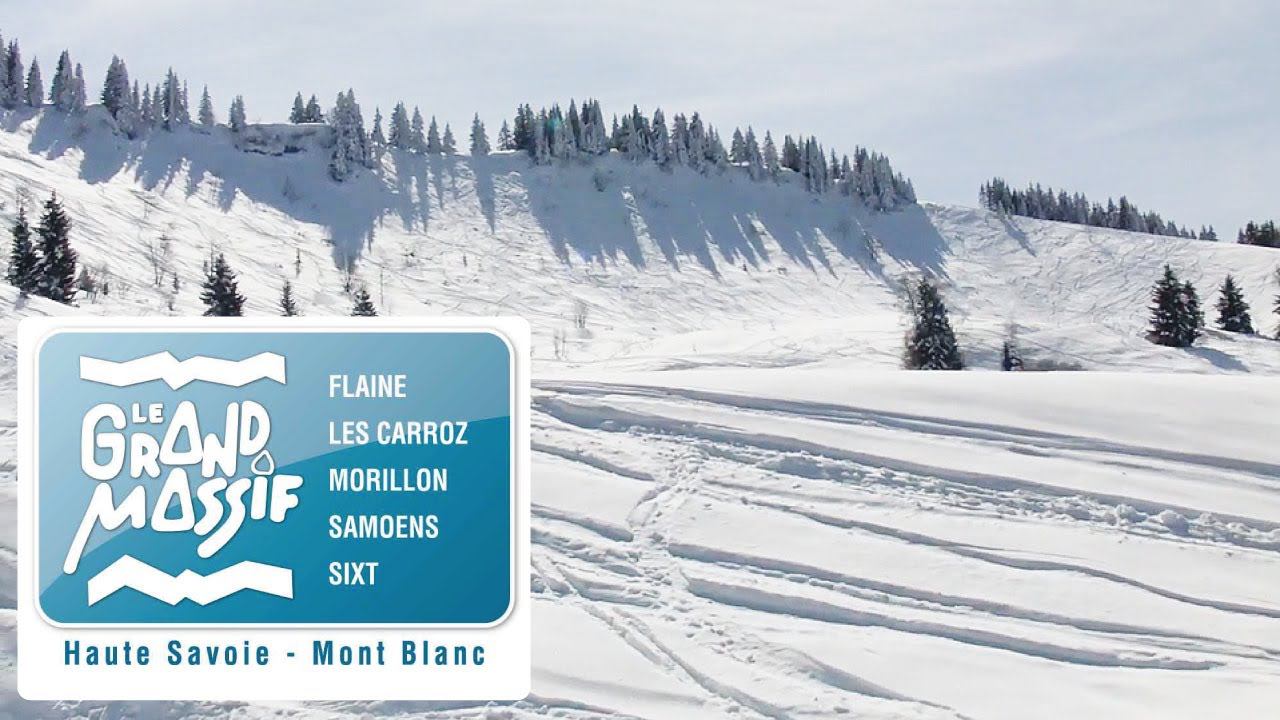 Горнолыжный курорт Grand Massif во Франции - обзор смотреть онлайн