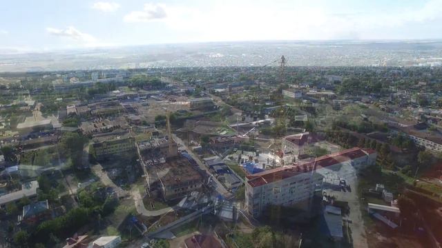 Аэросьемка над Кореновском смотреть онлайн