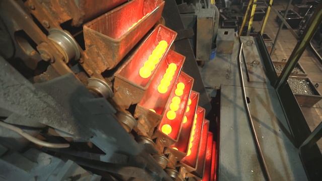 Шаропрокатный цех. Шары мелющие. смотреть онлайн