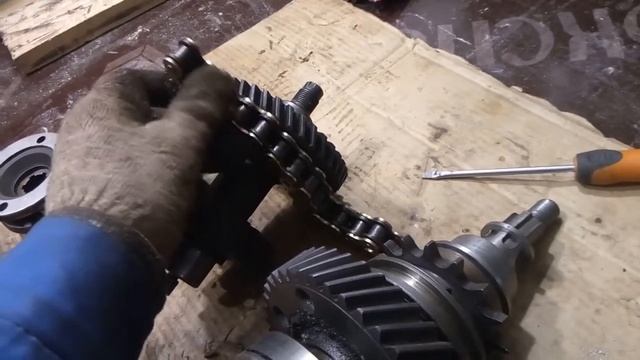 Переделываю раздатку Нива на реверс и пониженную. ( Часть 2)