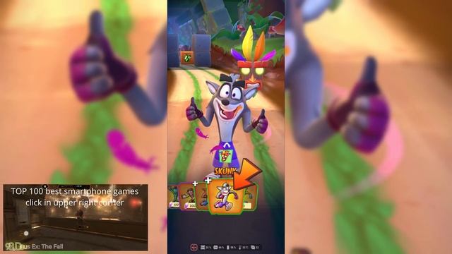 Crash Bandicoot: On the Run - Android gameplay (ASUS ROG Phone 3) смотреть онлайн