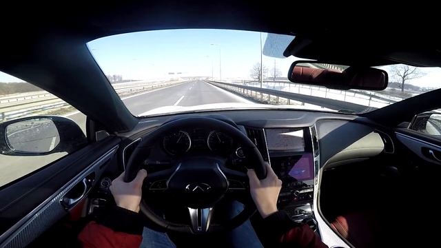 Infiniti Q60S 3.0t Sport Tech (2018) - POV Drive | Project Automotive смотреть онлайн