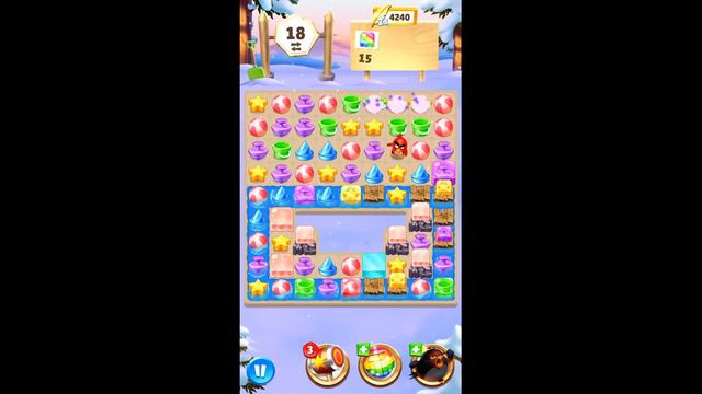 Angry Birds Match Level 847 | AB Match | Rovio смотреть онлайн