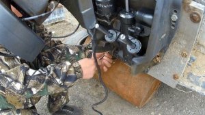 СДЕЛАЛ САМ! Лодочный мотор Yamaha F115. Установка гидроподъема.