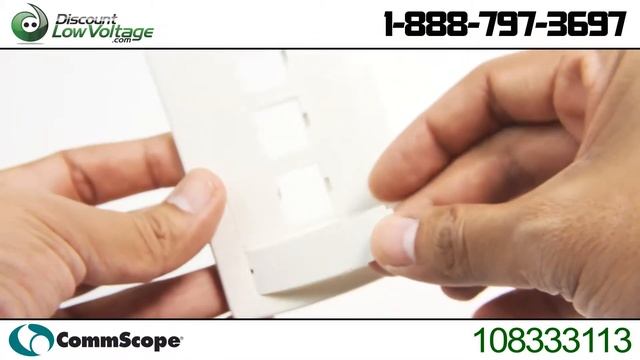 Commscope 108333113 3-Port Wall Plate смотреть онлайн