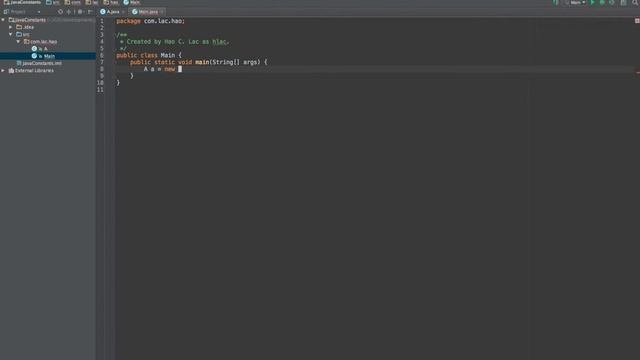 40 Java constants смотреть онлайн