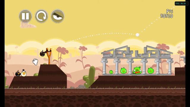 Angry Birds Classic (Angry Birds Trilogy) de Wii con el emulador Dolphin. Parte 9 смотреть онлайн