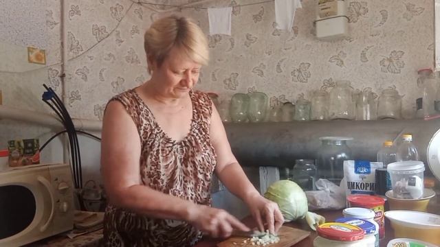 Готовлю борщ из молодой капусты. смотреть онлайн