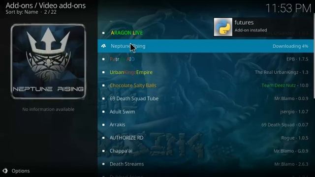 How to install NEPTUNE RISING on KODI FIRESTICK ANDROID TV BOX 2018 смотреть онлайн