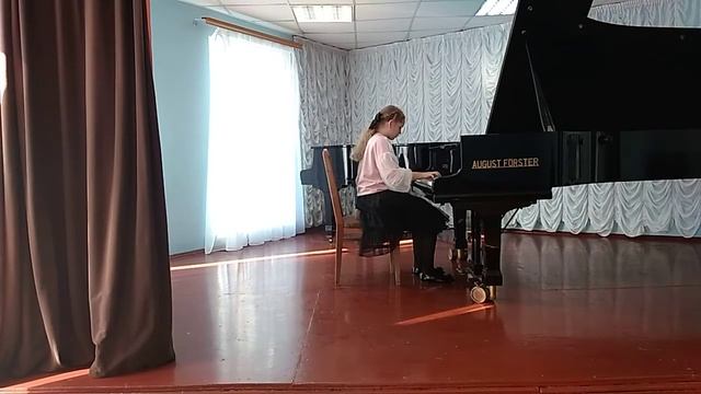 Петренюк Дарья 6 кл. И.С.Бах Французская сюита №5 соль мажор Гавот смотреть онлайн