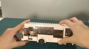 ПАЗ 3204 ИЗ ЛЕГО | ОБЗОР ПАЗИКА ВЕКТОРА 3204 МАРШРУТКА С ОТКРЫВАЮЩИМИСЯ ДВЕРЬМИ