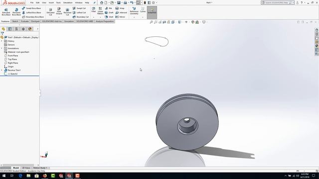 E12 SolidWorks - 2D DWG & DXF to 3D Conversions Tutorial смотреть онлайн