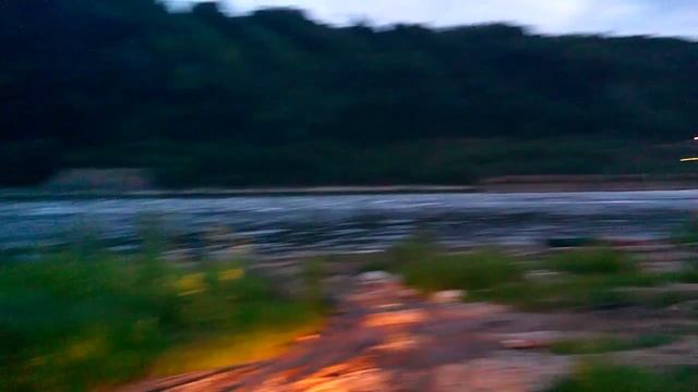 Сброс воды Павловки, река Уфимка верховья. смотреть онлайн