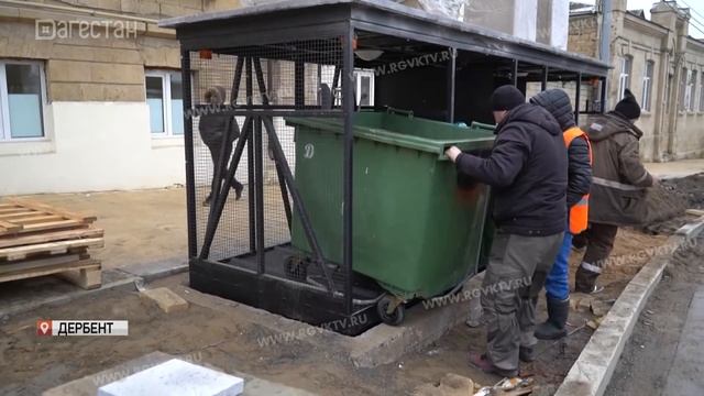 Подземные мусорные контейнеры появились в Дагестане смотреть онлайн