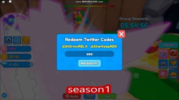 *NEW UPDATE CODES* [? TRADE!] Bubble Gum Clicker! ROBLOX | February 5, 2023