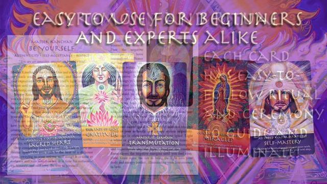 Masters of Light Wisdom Oracle Card Preview with Katherine Skaggs, author/artist смотреть онлайн