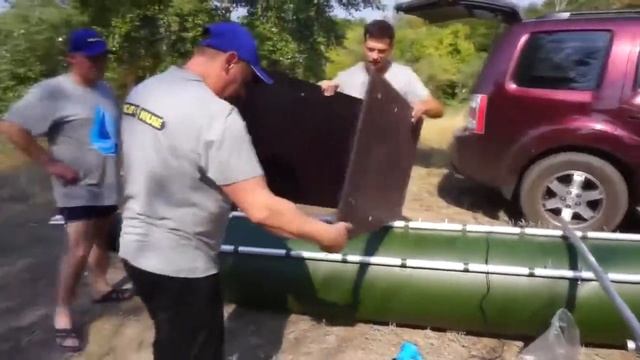 Надувной катамаран с жесткой верхней полубой | Upper Deck Inflatable Catamaran SUNDECK