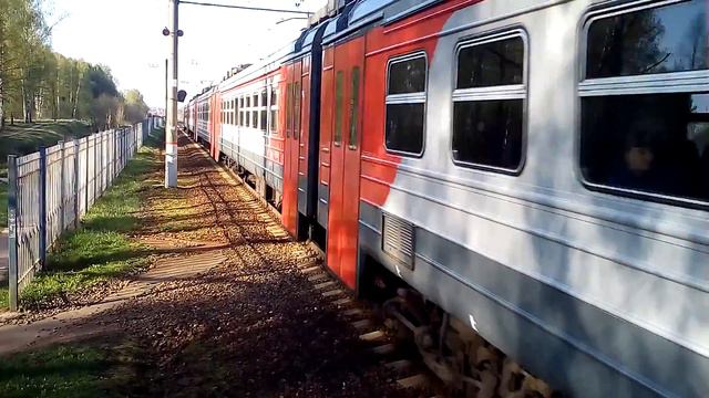 2016 | Электропоезд ЭД4М-0437 Москва - Сергиев Посад смотреть онлайн