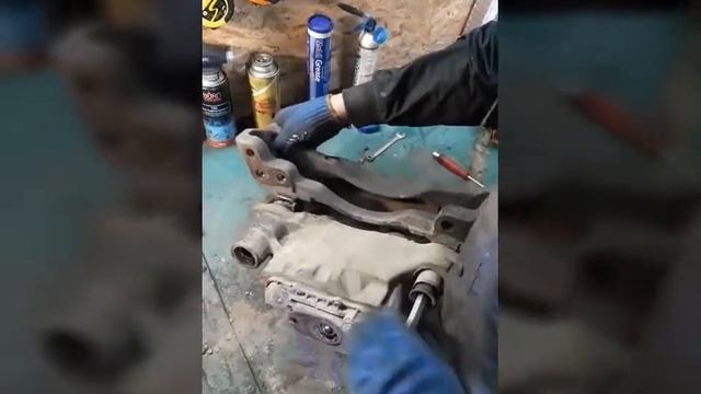 Разборка суппорта передней оси DAF смотреть онлайн