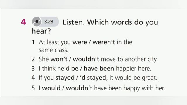 English Plus 9. Module 9.Reacting to news and sympathizing. Ex 4 p. 110 смотреть онлайн