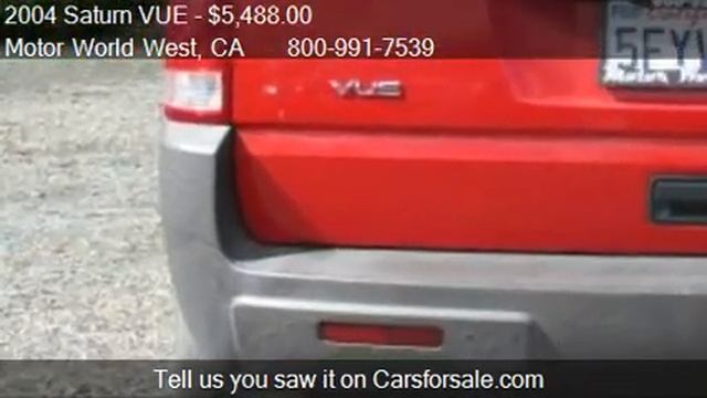 2004 Saturn VUE FWD V6 for sale in Auburn, CA 95603 at Motor смотреть онлайн