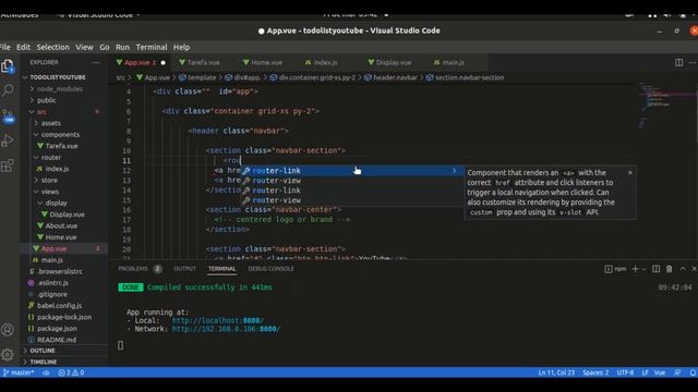 ToDo List com Vue JS #7 смотреть онлайн