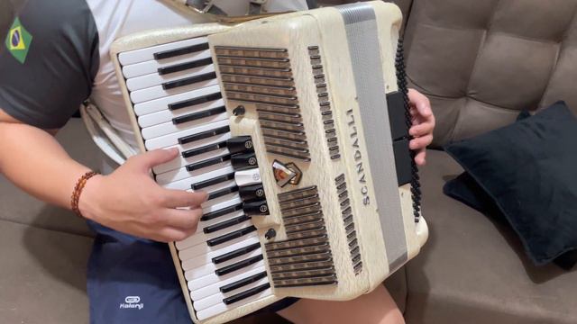 Acordeon Scandalli Império Especial Vendido смотреть онлайн