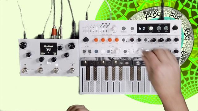 Meris LVX & Arturia MicroFreak смотреть онлайн