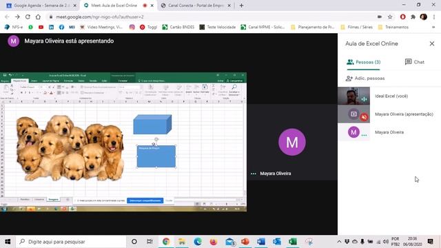 Curso de Excel Online Gratuito | Criando Layout e Inserir imagens e formas смотреть онлайн