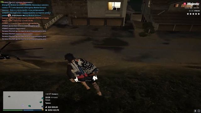 Как он так стреляет без прицела?НА MAJESTIC ROLE PLAY | GTA 5 RP смотреть онлайн