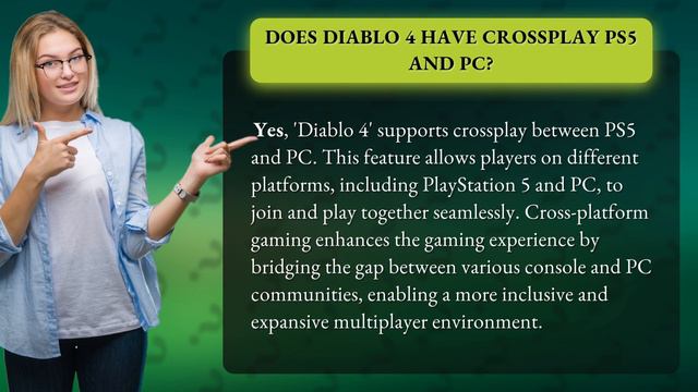 Does Diablo 4 have Crossplay PS5 and PC? смотреть онлайн