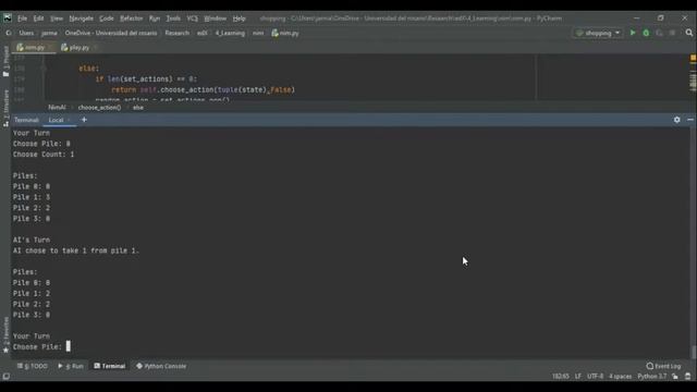 Project 4: Nim - CS50’s Introduction to Artificial Intelligence with Python смотреть онлайн