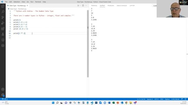 Python Data Types - Numbers смотреть онлайн