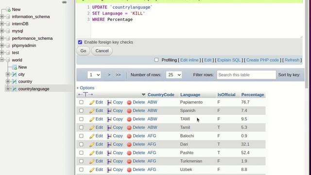 UPDATE keyword in Tamil- SQL tutorial- 2 смотреть онлайн