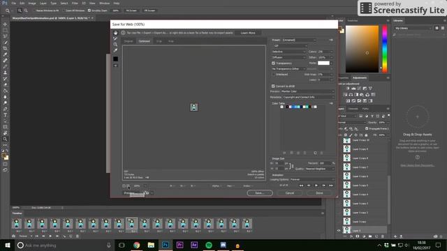 Photoshop Gif Tutorial Video смотреть онлайн