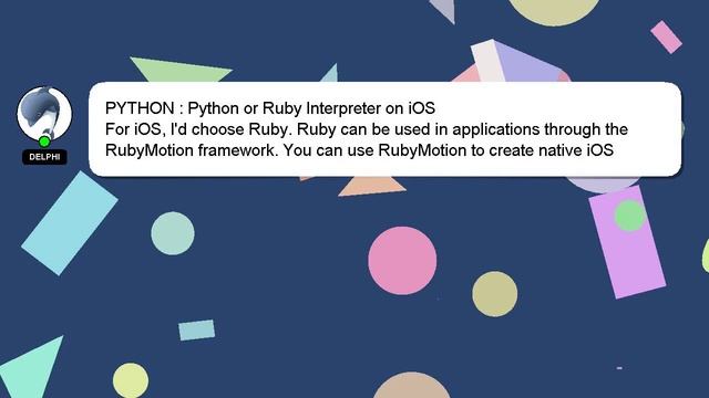 PYTHON : Python or Ruby Interpreter on iOS смотреть онлайн
