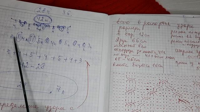 Свитер АЛЫЙ. Реглан сверху. Классический реглан. С простым араном. Размер 46. Подробное описание смотреть онлайн