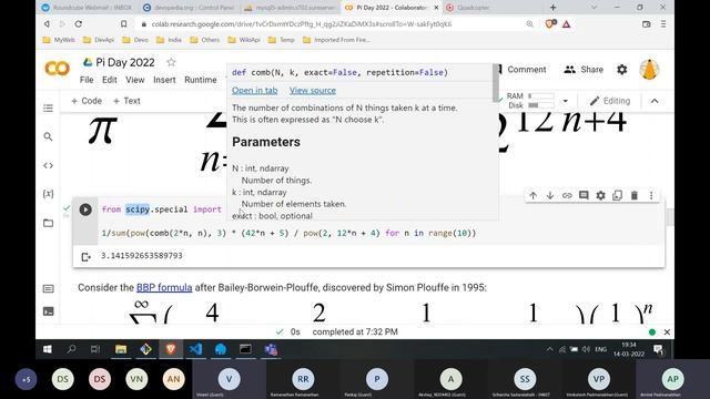 Pi Day 2022 — Experiments with π смотреть онлайн