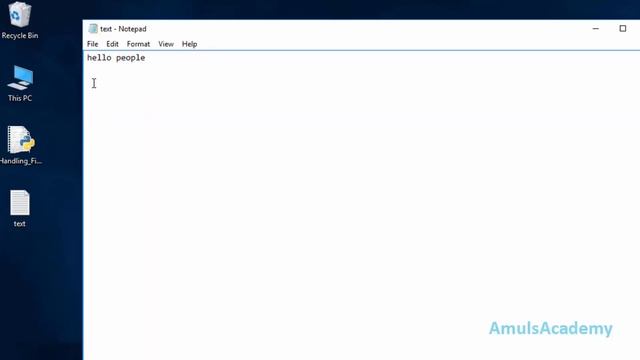 Python Programming Tutorial - File handling смотреть онлайн