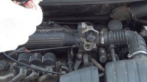 Установка датчика положения дроссельной заслонки Матиз 0 8