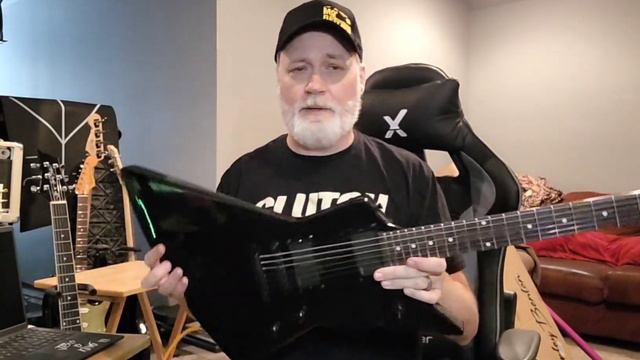 Harley Benton EX 84. (Explorer Type, Metallica James Hetfield Inspired guitar) Review and Demo. смотреть онлайн