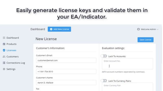 Pipsopedia license management system for Forex MT4/ MT5 EA and Indicators. смотреть онлайн