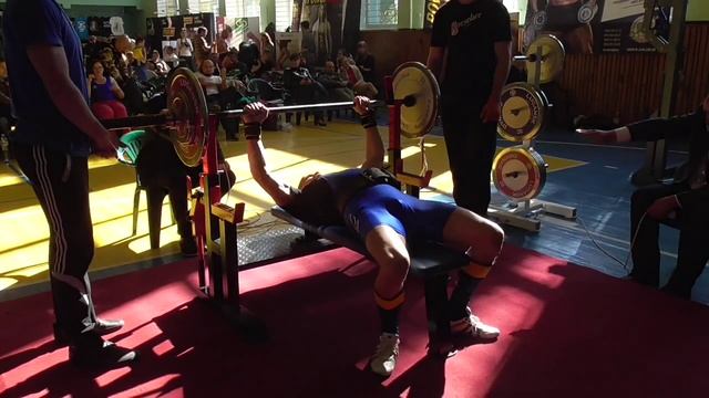 193 Островский Александр. Жим лежа 90 кг. Кубок Украины 2015 (UPC) смотреть онлайн