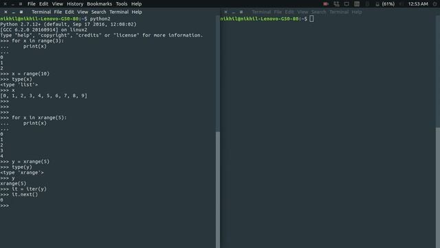 range vs xrange in Python 2 and Python 3 смотреть онлайн