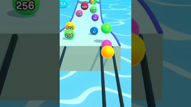 Ball Run 2048 - Infinity Gameplay Walkthrough Android, ios || Ball Run 2048 All Level смотреть онлайн